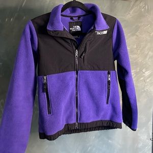 purple Youth North face fleece